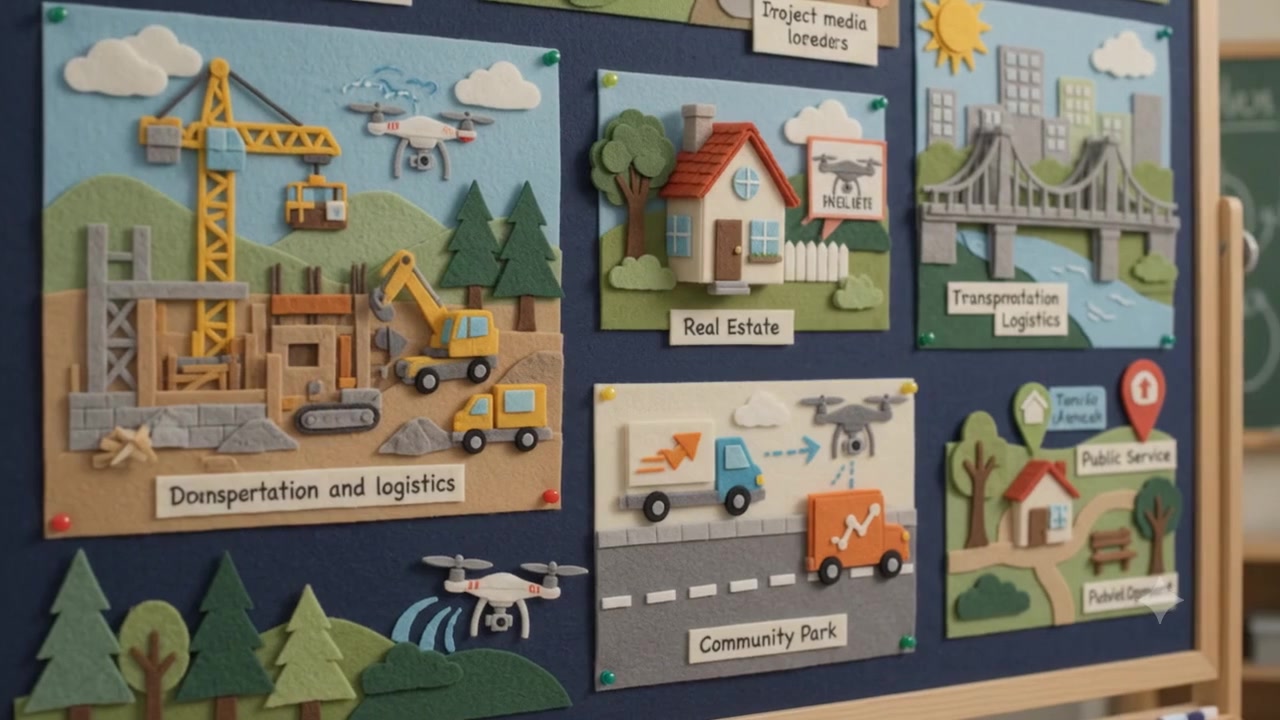 Career exploration board visual